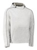 Grey Marle - Front - BK6983 - Flx and Move Marle Fleece Hoodie Jumper