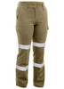 Khaki - Front - BPL6999T - Women's Taped Biomotion Cool Lightweight Utility Pants