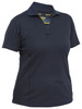 Navy - Front - BKL1202 - Women's Short Sleeve Polo