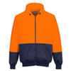 B327 - Hi-Vis Contrast Zipped Class D Hoodie