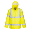Yellow - Front - H440 - Hi-Vis Rain Jacket