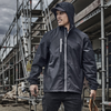 Black - Front - ZJ260 - Unisex Super Light Packable Rain Jacket