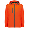 Hi Vis Orange - Front - ZJ260 - Unisex Super Light Packable Rain Jacket - Syzmik