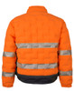 Orange / Charcoal - Back - 6DGJ - JB's Hi Vis (D+N) Graphene Puffer Jacket