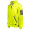 Yellow - Side - ZT665 - Unisex Streetworx Water Resistant 1/4 Zip Pullover - Syzmik