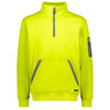 Yellow - Front - ZT665 - Unisex Streetworx Water Resistant 1/4 Zip Pullover - Syzmik