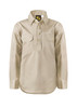 WSK131 - Kids Closed Front Cotton Shirt L/S WSK131 - Kids Closed Front Cotton Shirt L/S