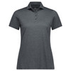 Charcoal Marle - Front - BP2610LS - Womens Phoenix Short Sleeve Polo - Biz Collection