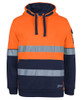 Orange / Navy - Front - 6DNVH - JB's 350G HV (D+N) Trade Hoodie