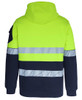 Lime / Navy - Alternate - 6DPFZ - JB's 450G HV Full Zip Hoodie With Frag Tape -2Xs