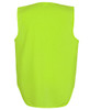 Lime - Alternate - 6HVSW - JB's HV Zip Drop Tail Safety Vest