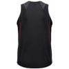 SG407M - Mens Razor Singlet - Black/Red - Back