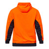 Navy / Orange - Front - WT8010 - Two Tone Hi Vis Hoodie