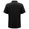 Black - Back - P515MS - Mens Lotus Short Sleeve Polo - Biz Collection