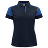 Navy / Cobalt - Front - PA211W - Women's Printer Prime Polo - Printer