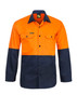 WS4247 - Cotton L/S Shirt W Mesh Insert