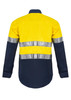 Yellow / Navy - Alternate - WS6030 - Cotton Shirt With Csr Tape