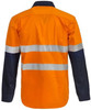 Orange / Navy - Alternate - WS6031 - Hybrid Shirt With Csr Tape