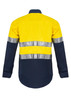 Yellow / Navy - Alternate - WS6031 - Hybrid Shirt With Csr Tape