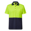 WSP201 - Hi Vis Two Tone S/S Polo Pocket