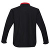 J307K - Kids Geneva Jacket - Black/Red - Back