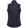 Navy - Back - J29123 - Ladies Soft Shell Vest - Biz Collection