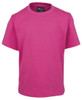 Hot Pink - Front - 1KT - JB's KIDS TEE