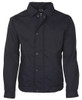 Navy / Navy - Front - 3CJ - JB's Contrast Jacket Black