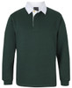 Forest / Off White - Front - 3R - JB's Rugby