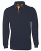 Navy / Gold - Front - 3RT - JB's 2 Tone Rugby -3Xs