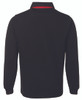 Black / Red - Alternate - 3RT - JB's 2 Tone Rugby -3Xs