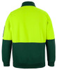 Lime / Bottle - Alternate - 6HVFH - JB's HV 1/2 Zip Fleecy -2Xs