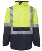Lime / Navy - Front - 6DATJ - JB's HV A.T. (D+N) JACKET