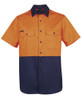 Orange / Black - Front - 6HWSS - JB's HV S/S 150G SHIRT