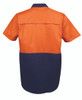 Orange / Navy - Alternate - 6HWSS - JB's HV S/S 150G SHIRT