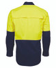 Yellow / Navy - Alternate - 6HWSL - JB's HV L/S 150G SHIRT