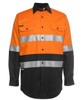 Orange / Black - Front - 6DNWL - JB's HV (D+N) L/S 150G W/SHIRT