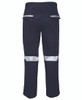 Navy - Alternate - 6MDNT - JB's M/Rised Work Trouser With Reflective Tape -67R