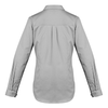 ZWL121 - Womens Light Weight Trade L/S Shirt Grey Back