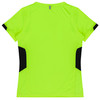 Neon Yellow / Black - Back - 2211 - Ladies Tasman Tee - Aussie Pacific