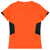 Neon Orange / Slate - Back - 2211 - Ladies Tasman Tee - Aussie Pacific