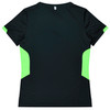 Black / Neon Green - Back - 2211 - Ladies Tasman Tee - Aussie Pacific