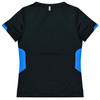 Black / Cyan - Back - 2211 - Ladies Tasman Tee - Aussie Pacific