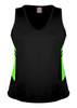 Black/Fluro Green
