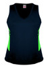 Navy/Fluro Green