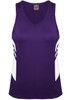 Purple/White