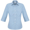 S716LT - Ladies Ellison 3/4 Sleeve Shirt - Blue S716LT - Ladies Ellison 3/4 Sleeve Shirt - Blue