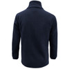 Navy - Back - PF630 - Mens Plain Micro Fleece Jacket - Male Model - Biz Collection