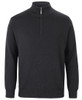 Black - Front - 6JHZ - JB's MENS CORPORATE 1/2 ZIP JUMPER