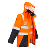 ZJ532 - Mens Hi Vis 4 in 1 Waterproof Jacket o/n front side